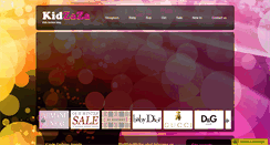 Desktop Screenshot of kidzaza.net